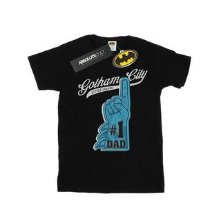 DC COMICS  Batman Number One Dad TShirt 