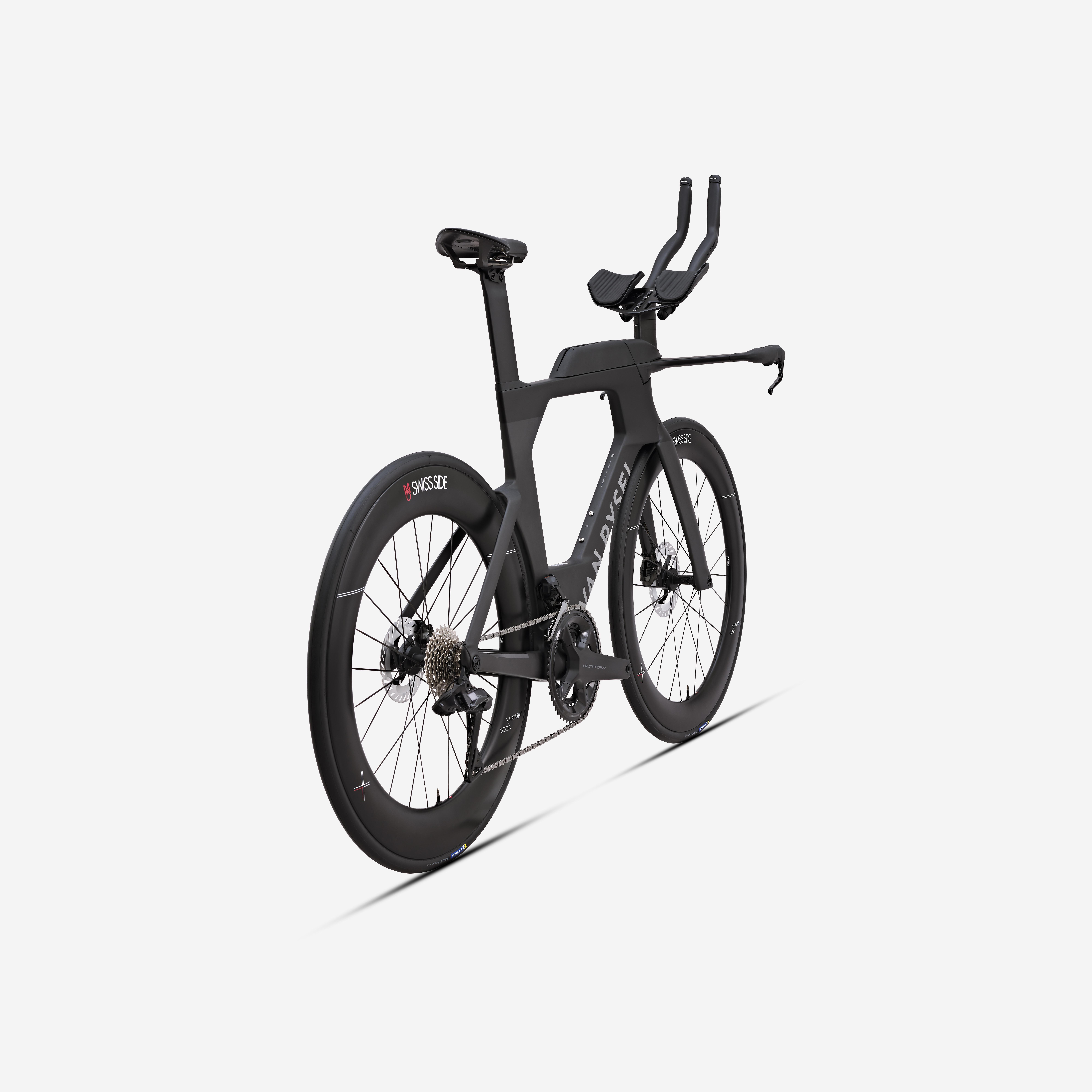 VAN RYSEL  Rennvelo Triathlon Aerodynamisch Carbonrahmen 