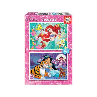 Educa  Puzzle Ariel & Jasmin (2x48) 