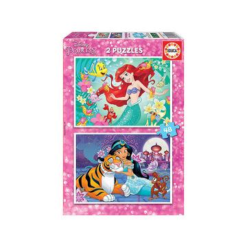 Puzzle Ariel & Jasmin (2x48)