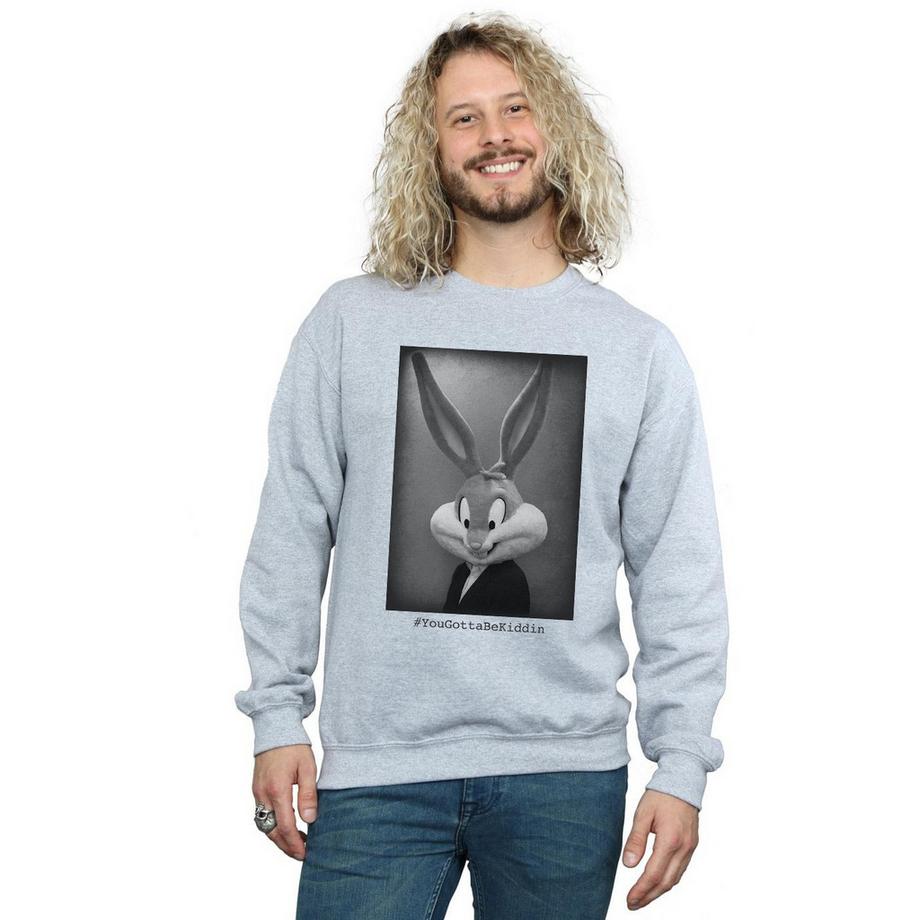LOONEY TUNES Yougottabekiddin Bedrucktes Sweatshirt  