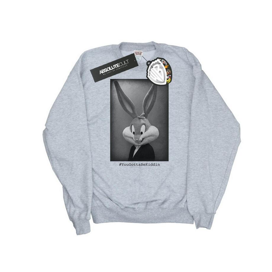 LOONEY TUNES Yougottabekiddin Bedrucktes Sweatshirt  