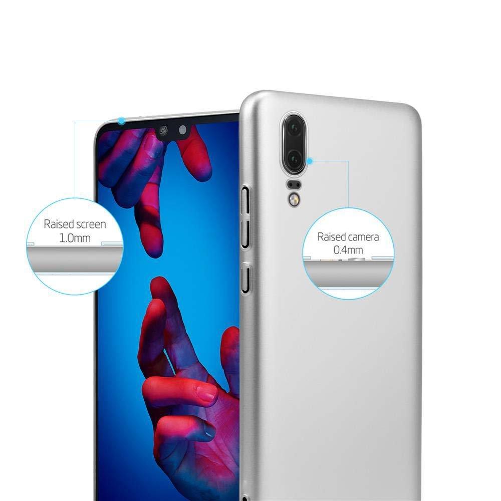 Cadorabo  Hülle für Huawei P20 Hard Case in Metall Optik 