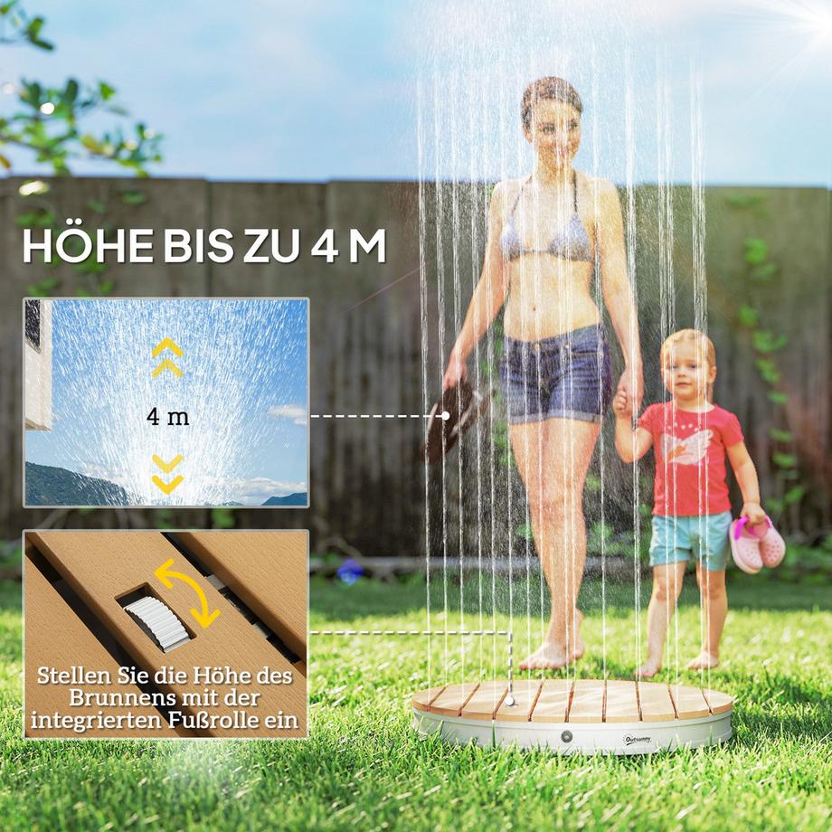 Outsunny  Bodendusche 