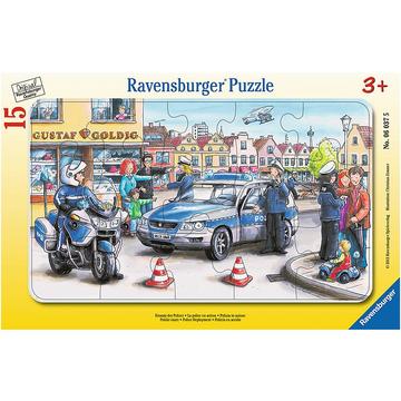 Puzzle Einsatz der Polizei (15Teile)