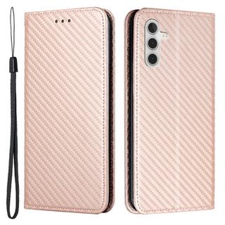 Cover-Discount  Galaxy S23 FE - Carbon Look Flip Case 