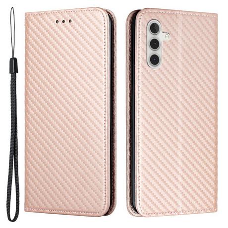 Cover-Discount  Galaxy S23 Fe - ÉTui Flip Look Carbone 