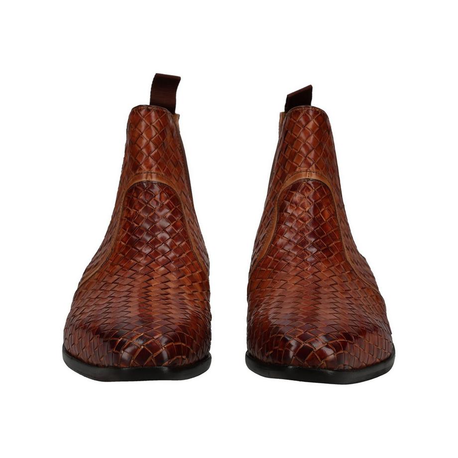 Melvin & Hamilton Stivaletto Chelsea in pelle intrecciata  