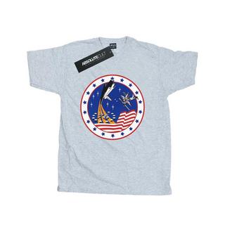 Nasa Rocket 76 Bedrucktes T-Shirt  