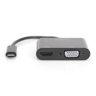Digitus  Digitus Adattatore USB Type-C™ - HDMI + VGA 