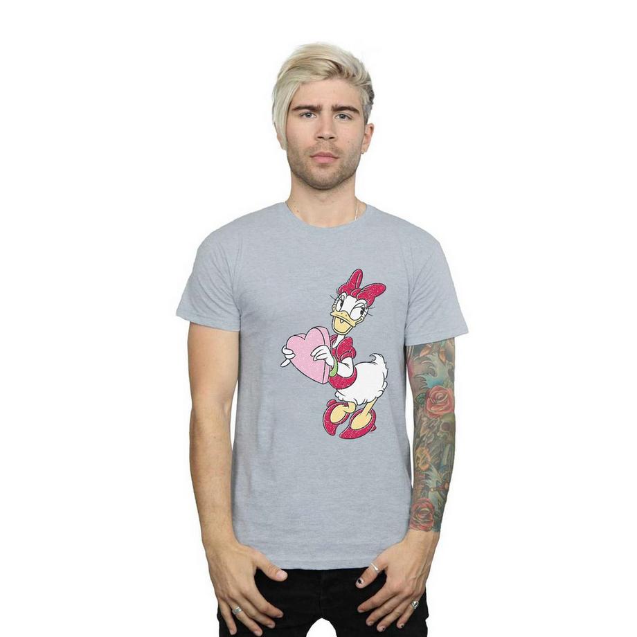 Disney Daisy Duck Cuore T-Shirt Maniche Corte  