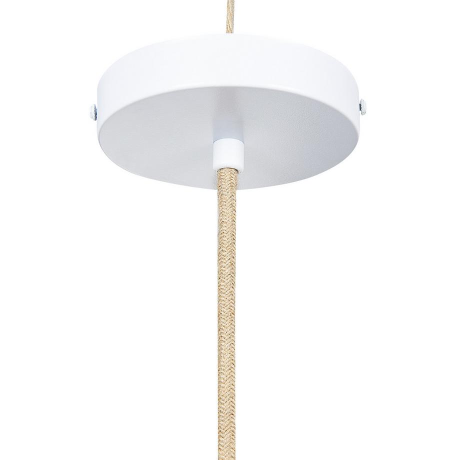 Beliani Lampe suspension en Rotin  BATALI  
