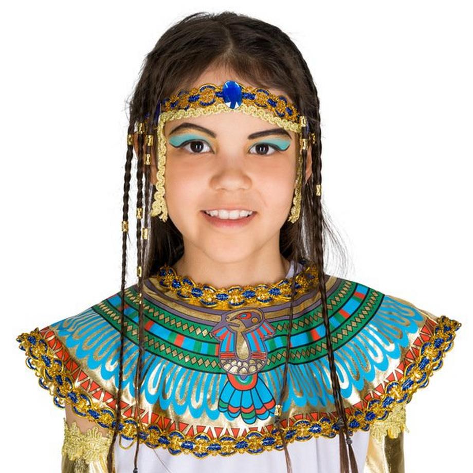 Tectake  Costume da bambina/ragazza - Piccola regina egizia 