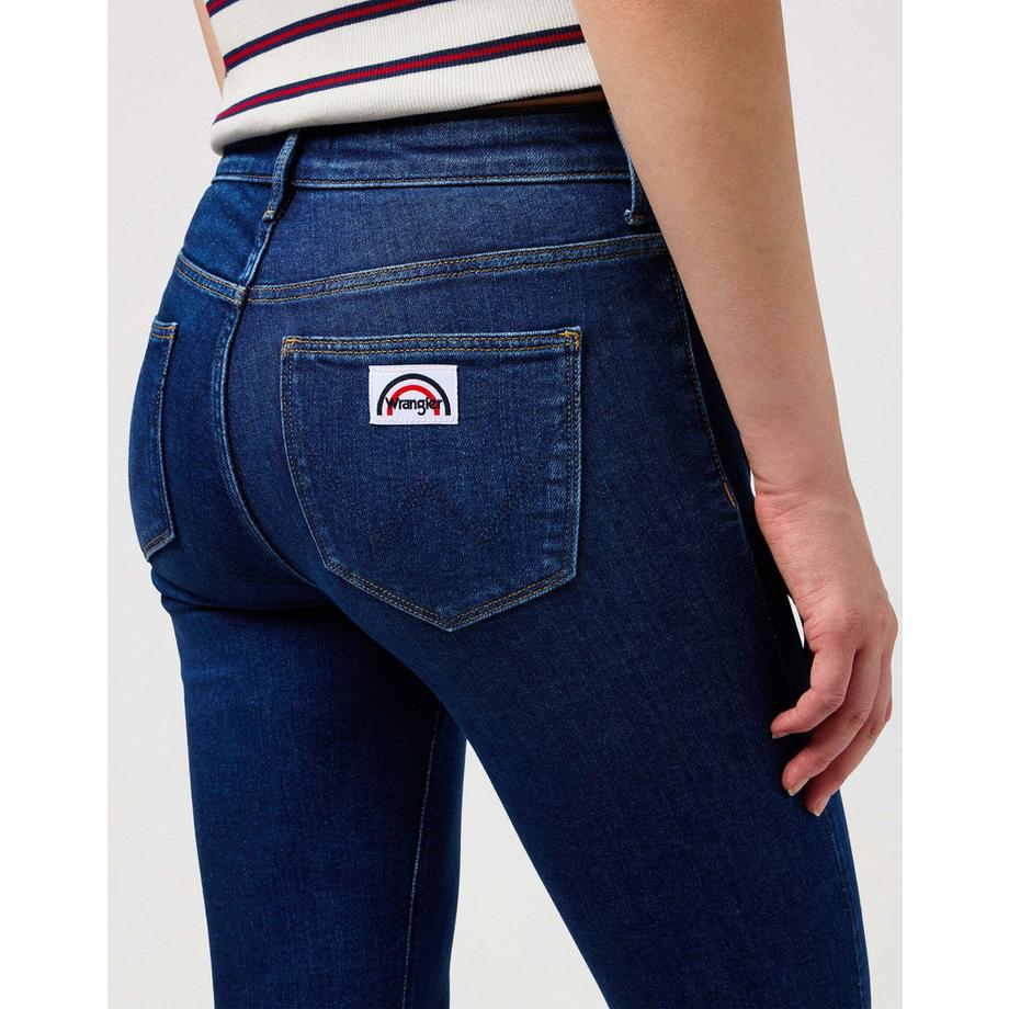 Wrangler Flare Mid Rise Jeans  