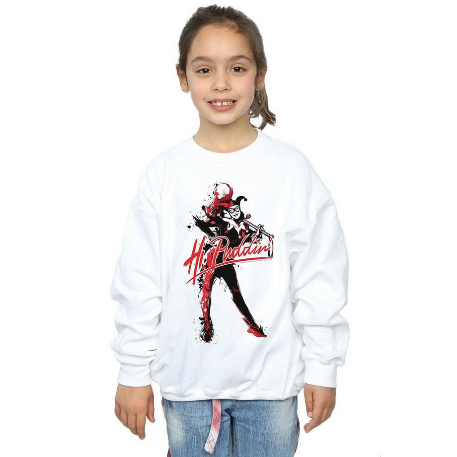 DC COMICS  Hi Puddin Sweatshirt 