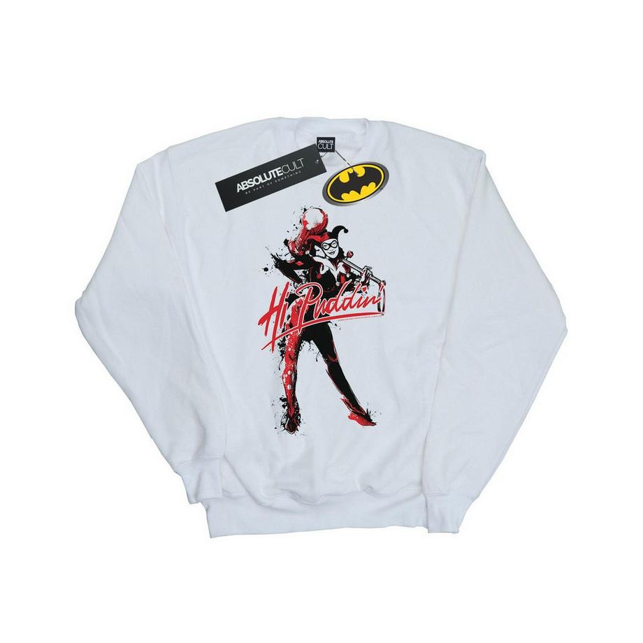DC COMICS  Hi Puddin Sweatshirt 