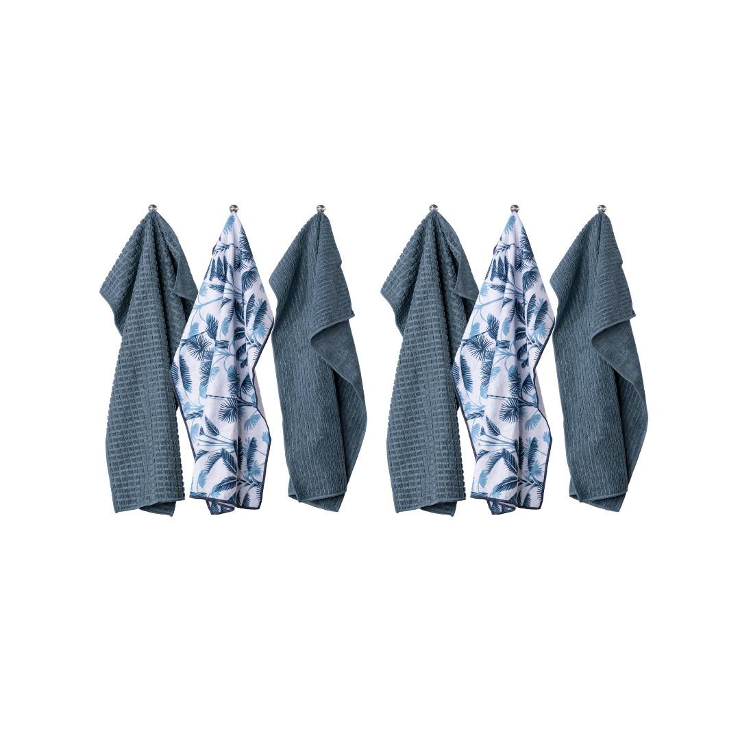 Tiseco Torchon de cuisine ESSENTIAL, lot de 3  