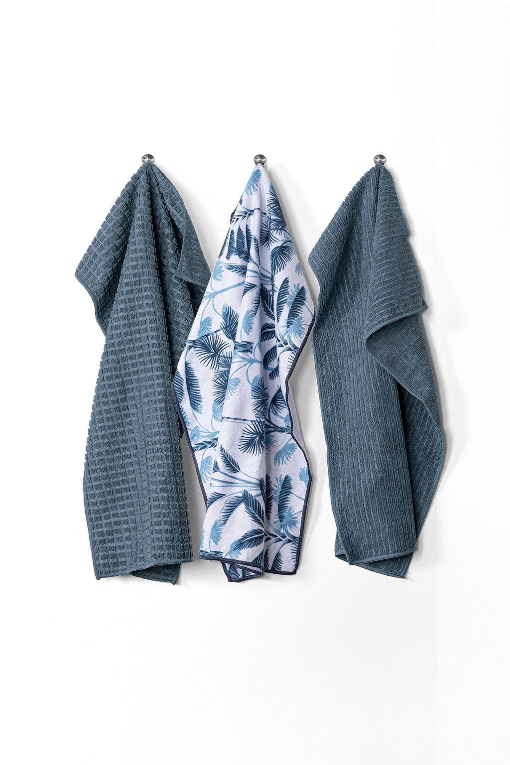 Tiseco Torchon de cuisine ESSENTIAL, lot de 3  