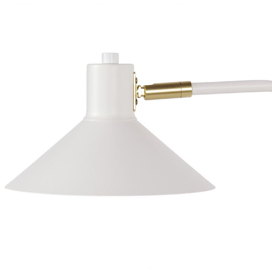 Beliani Wandlampe aus Stahl Minimalistisch BALIEM  
