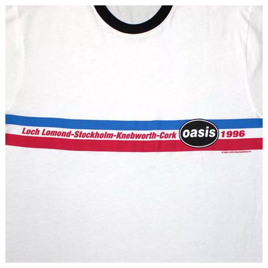 Oasis T-Shirt Tour 1996 Style Ringer  