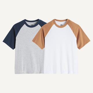 La Redoute Collections  2er-Pack T-Shirt mit kurzen Ärmeln 