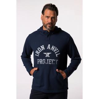 JP1880  Hoodie Iron Anvil, Fitness, Kapuze, bis 7 XL 