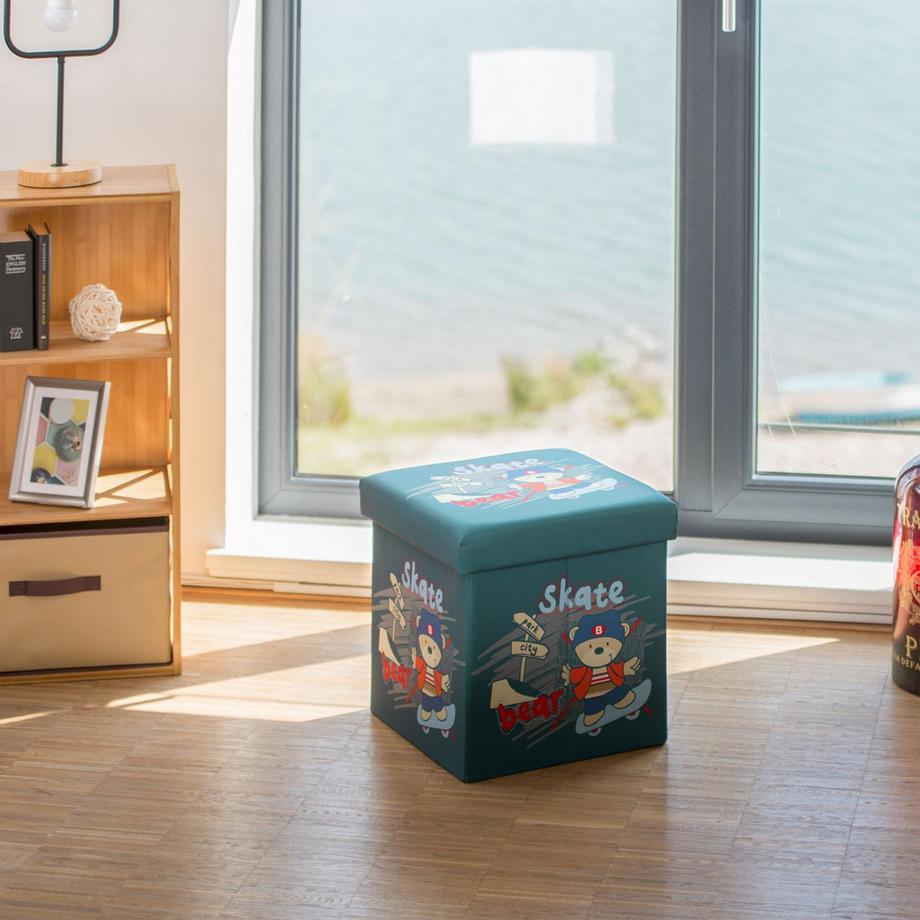 B2X  Kinderhocker mit Stauraum 