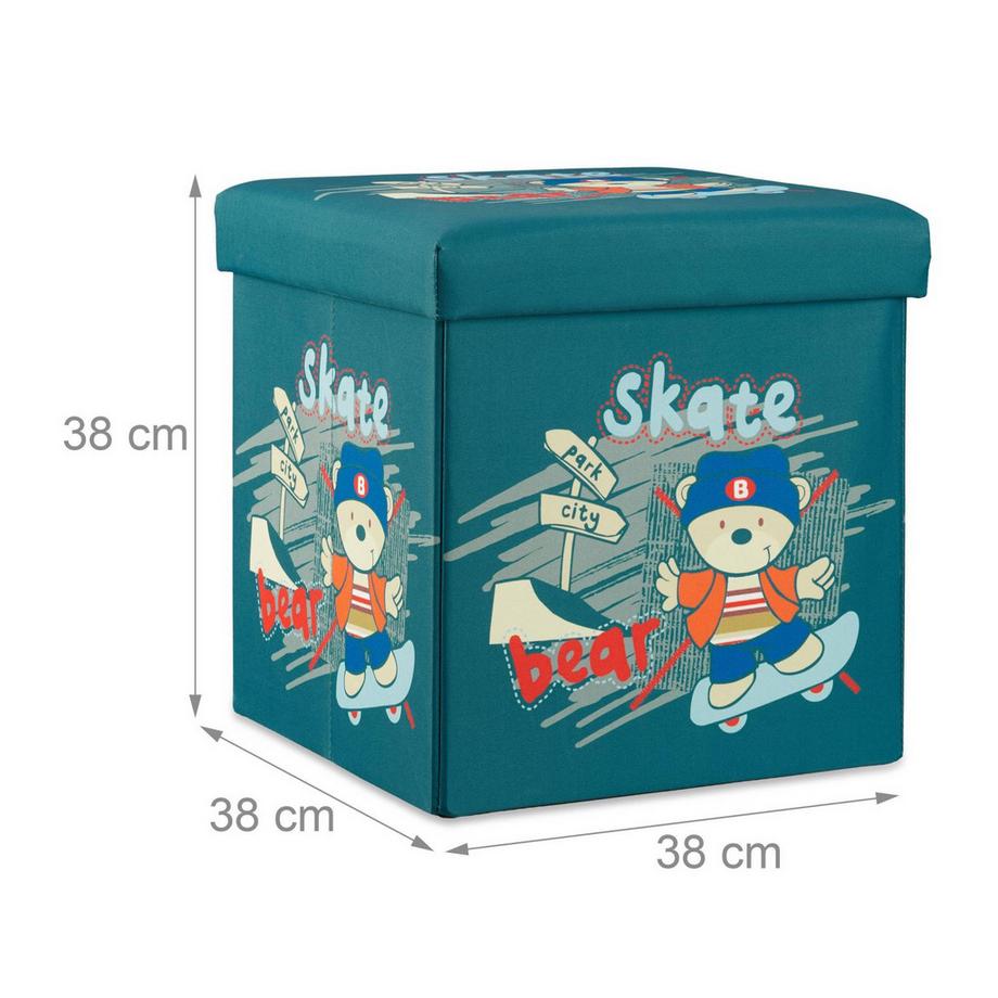 B2X  Kinderhocker mit Stauraum 