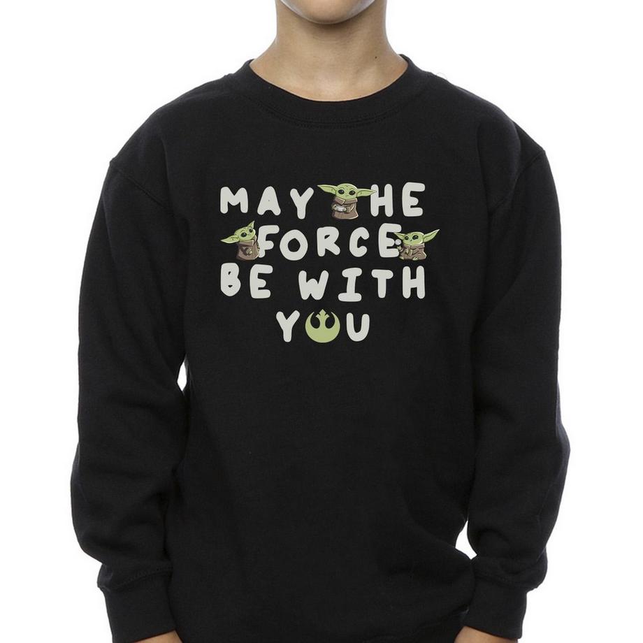 STAR WARS  The Mandalorian May The Force Be With You Sweatshirt 