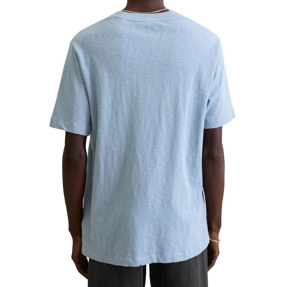 Marc O'Polo Denim T-shirt  Pack de 1 Confortable à porter-T-Shirt, SSL, Logo Print, Reg  