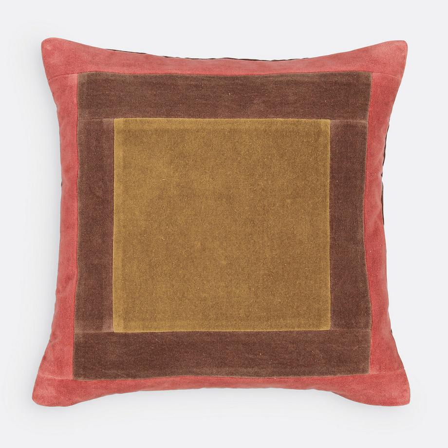 Housse de coussin velours 40x40 cm
