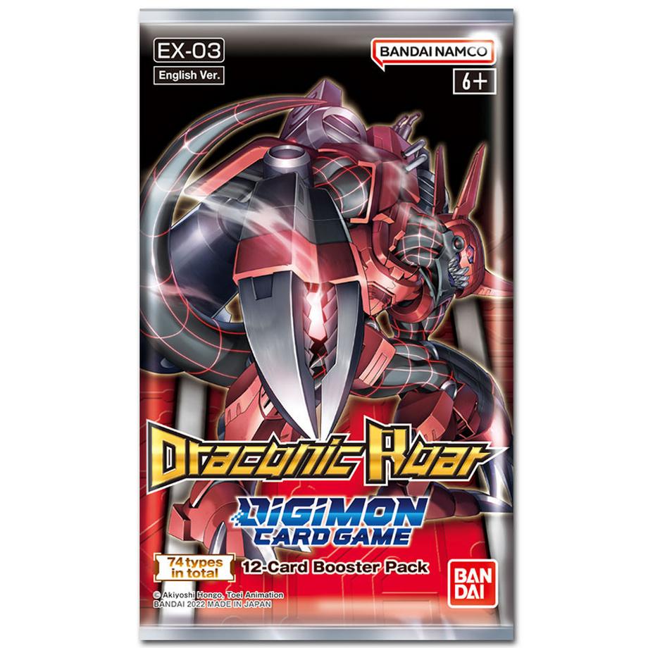 Bandai  Draconic Roar Booster Display EX-03 - Digimon Card Game - EN 