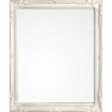 Spiegel Miro mit Rahmen weiss 36x46