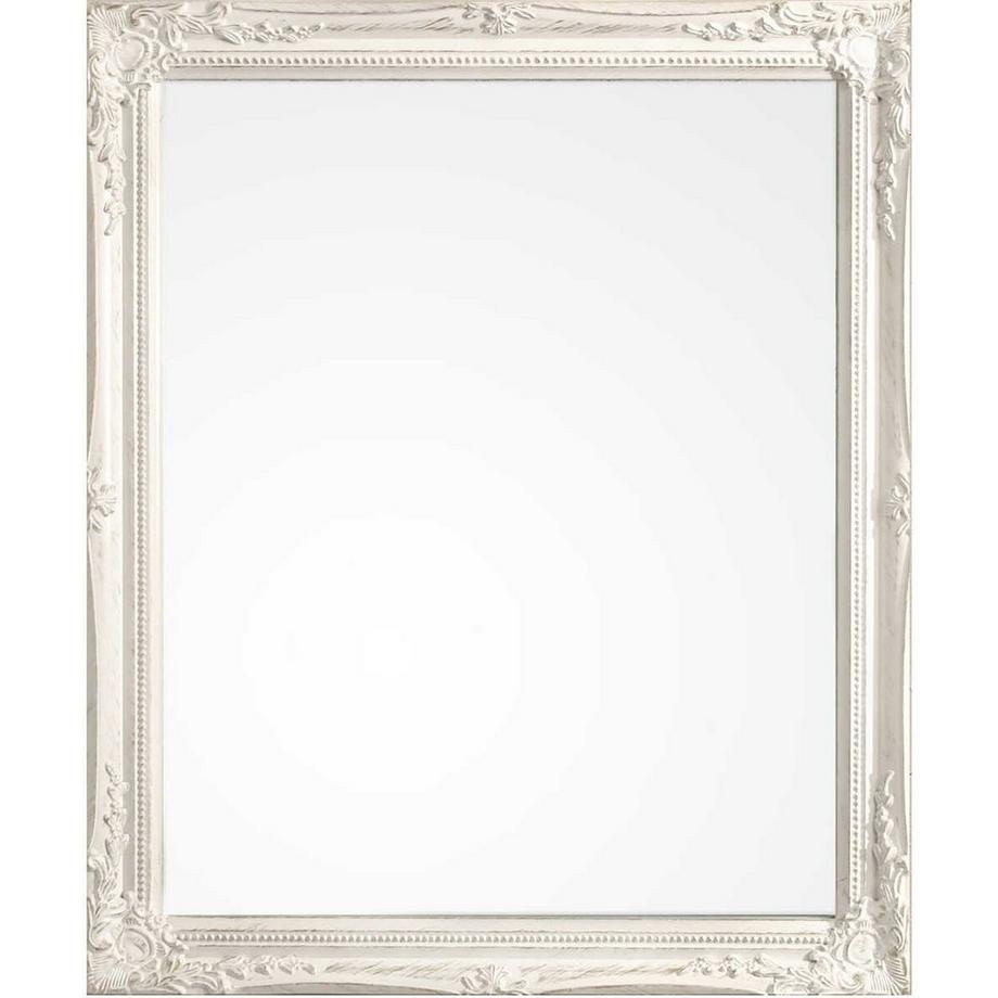 mutoni Miroir Miro avec cadre blanc 36x46  