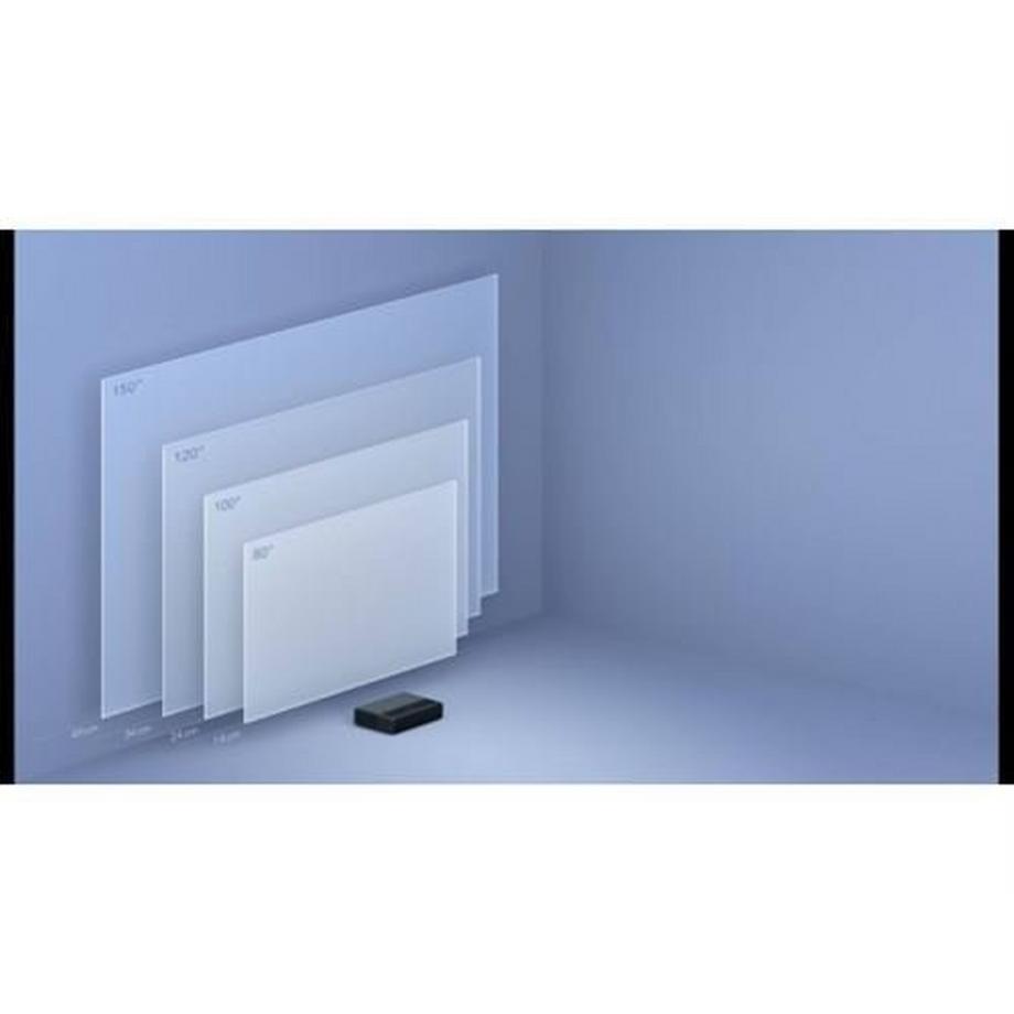 XIAOMI  Mi Laser Projector Beamer Ultra-Short-Throw-Projektor 1300 ANSI Lumen DLP 2160p (3840x2160) Schwarz 