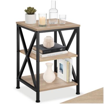 Beistelltisch Nottingham Industrial Style Holz und Stahl