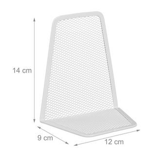 B2X Buchstütze aus Metall - 2er-Set  