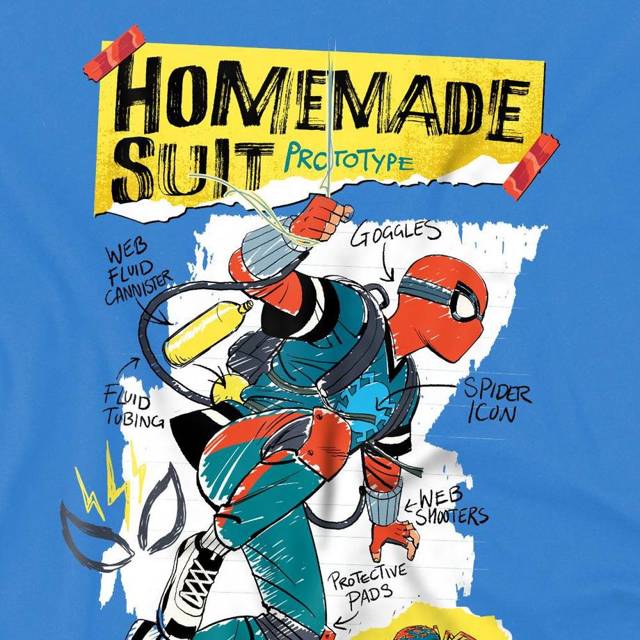 Spider-Man  Homemade Suit TShirt 