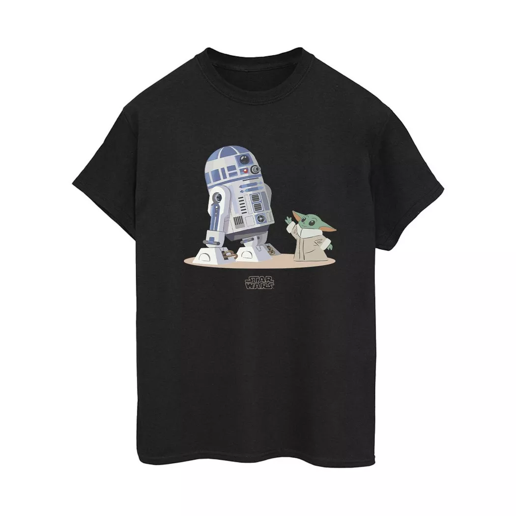 STAR WARS - The Mandalorian TShirt, für Damen, Schwarz, Größe S