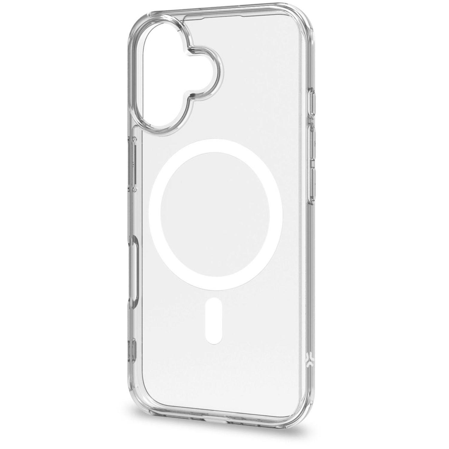 Celly  Gelskin Mag TPU Cover MagSafe kompatibles iPhone 16 Transparent 