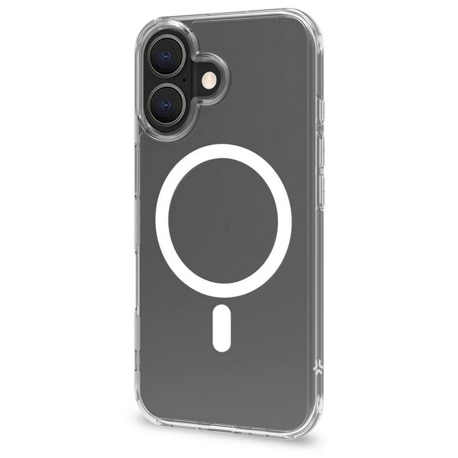 Celly  Gelskin mag Coque TPU MagSafe compatible iPhone 16 Transparente 