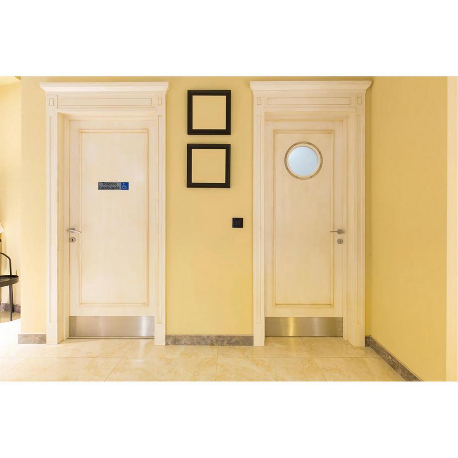 Exacompta Selbstklebendes Türschild Behinderten WC FR  