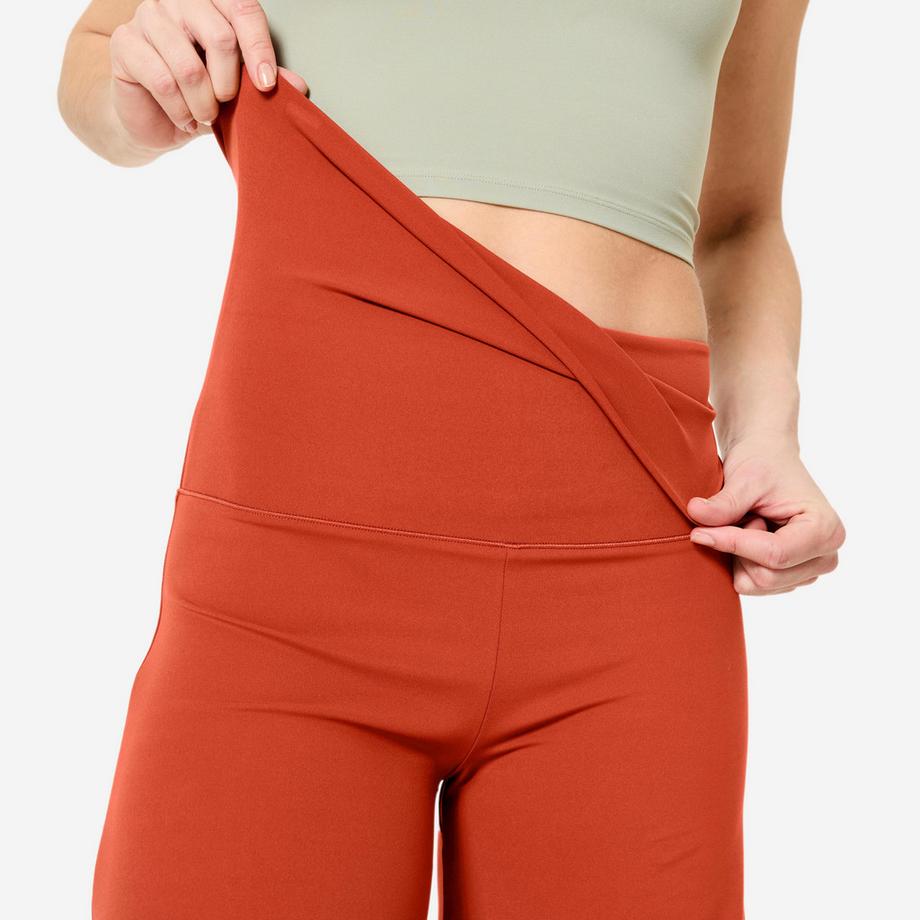 DOMYOS  Pantaloni training 7/8 donna ampi 