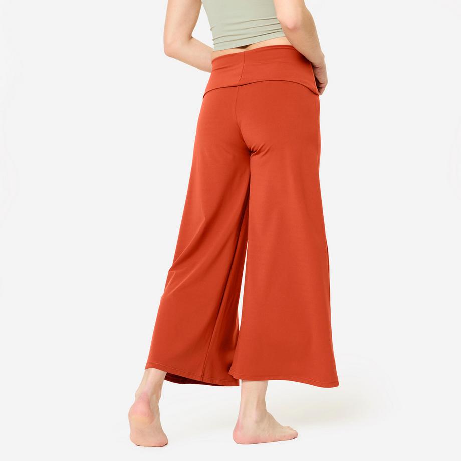 DOMYOS  Pantaloni training 7/8 donna ampi 