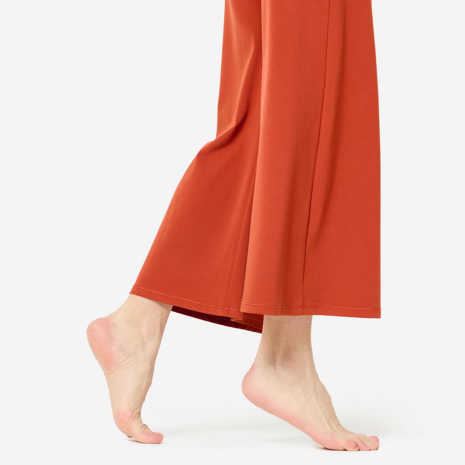 DOMYOS  Pantaloni training 7/8 donna ampi 