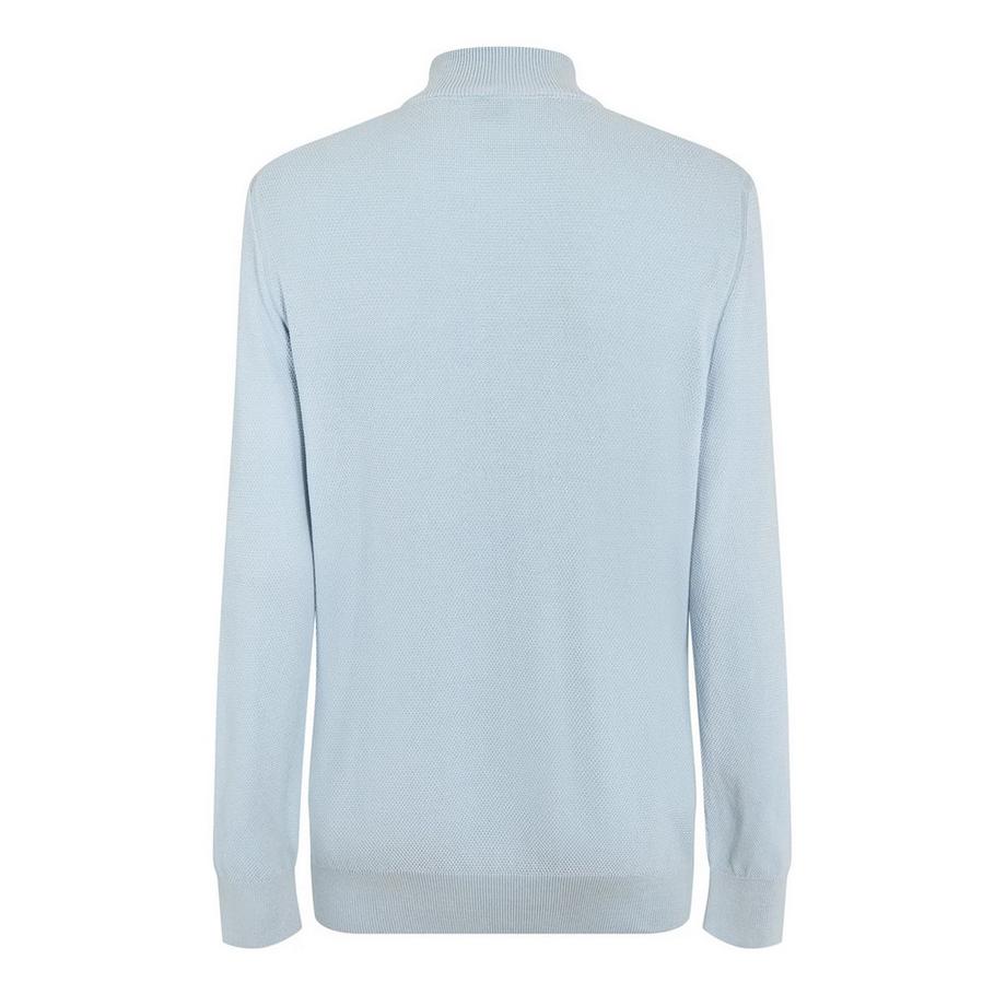 BOSS  Ebrandop Maglione Lavorato A Maglia Mezza Cerniera 