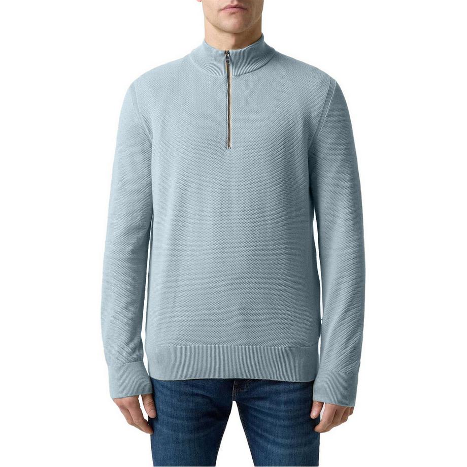 BOSS  Ebrandop Maglione Lavorato A Maglia Mezza Cerniera 