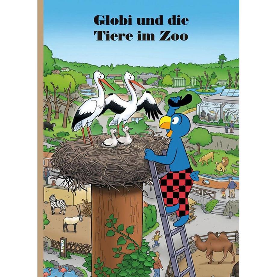 Globi Globi und die Tiere im Zoo (Nr.88) Lendenmann, Jürg; Glättli, Samuel (Illustrationen) Copertina rigida 