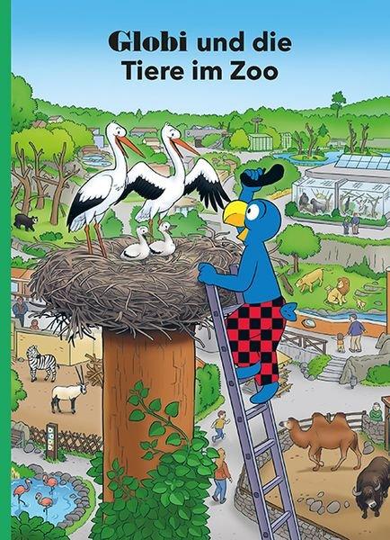 Globi und die Tiere im Zoo Lendenmann, Jürg; Glättli, Samuel (Illustrationen) Gebundene Ausgabe 