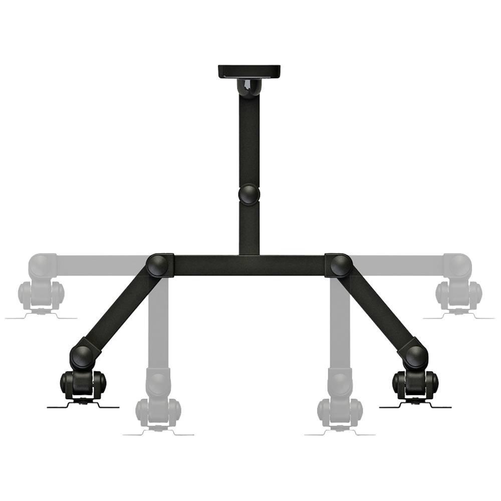 NewStar  1fach Monitor-Wandhalterung 25,4 cm (10) - 68,6 cm (27) Schwarz Neigbar, Schwenkbar 
